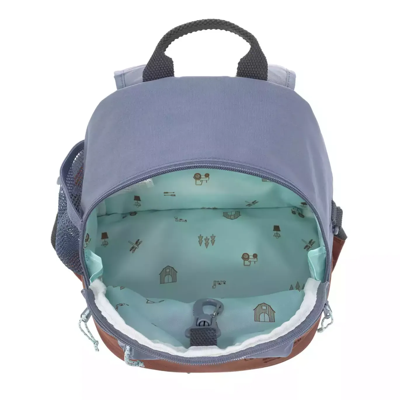 Mini Backpack Adventure Traktor Blue Denim