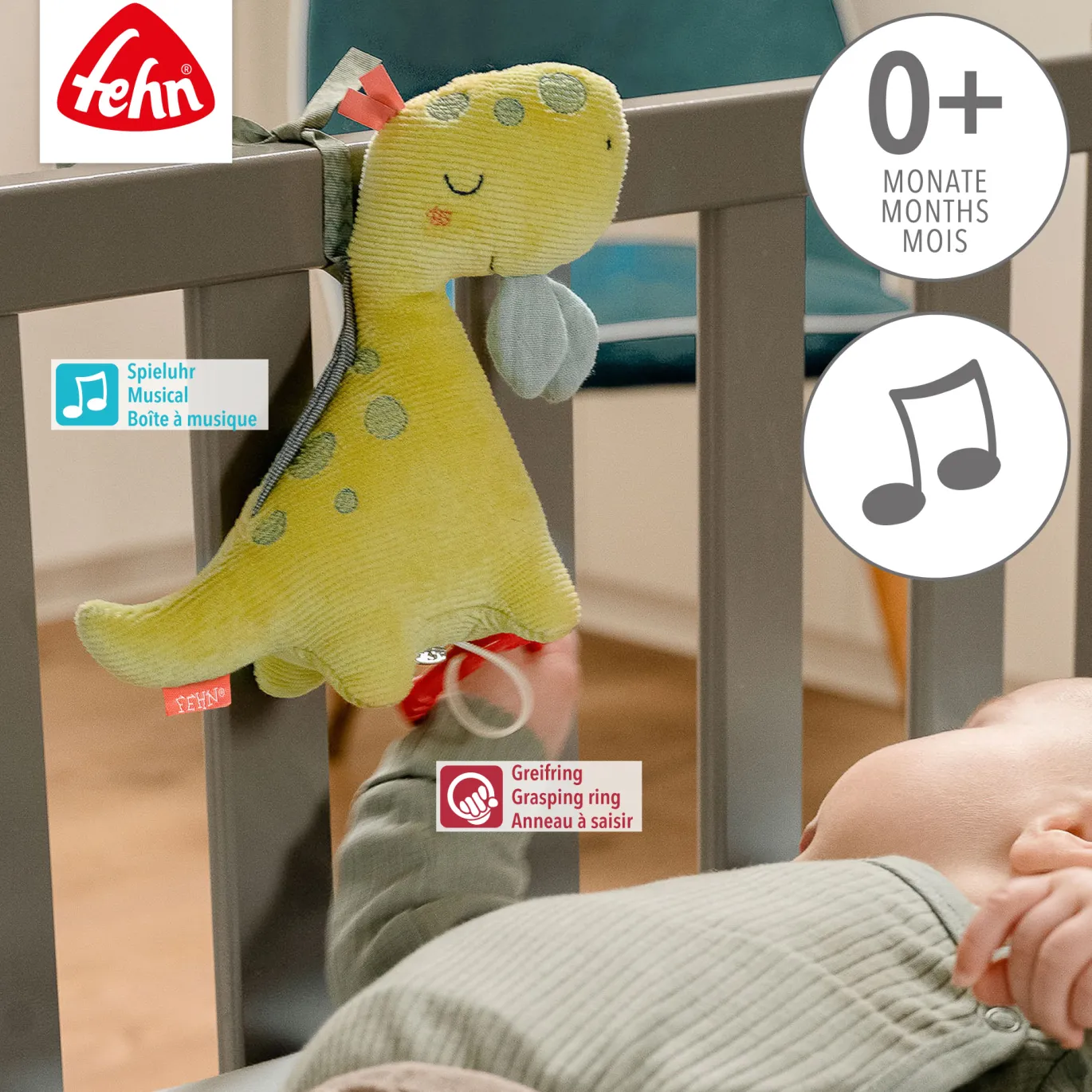 Mini-Spieluhr Dino