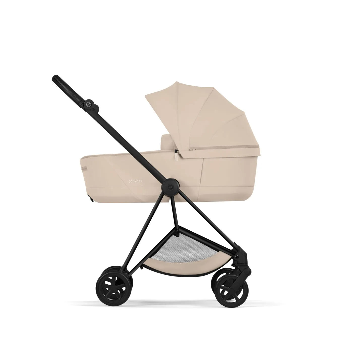 MIOS Comfort Cozy Beige mit Rahmen in Matt Black