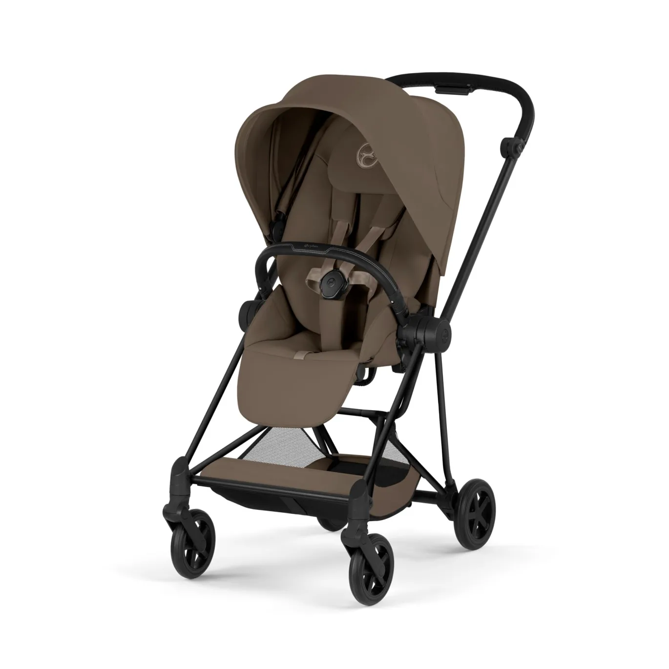 MIOS Comfort Dark Brown mit Rahmen in Matt Black