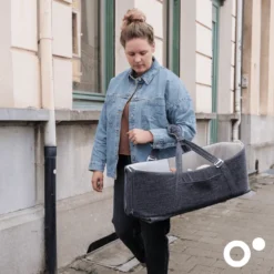 mobiles Babynest Nest & Go Grey