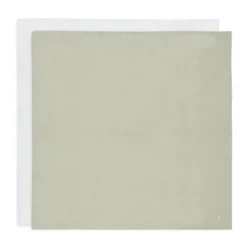 Mulltücher Olive Green/Ivory 115 x 115 cm
