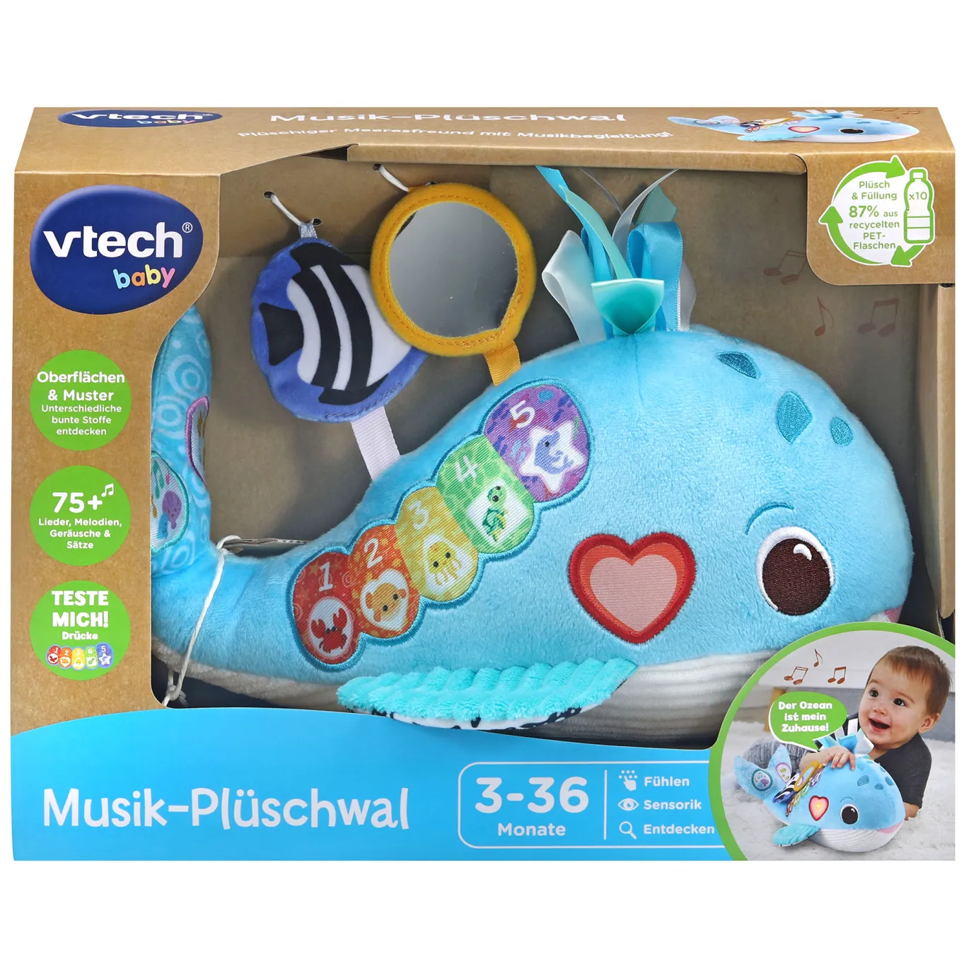 Musik-Plüschwal