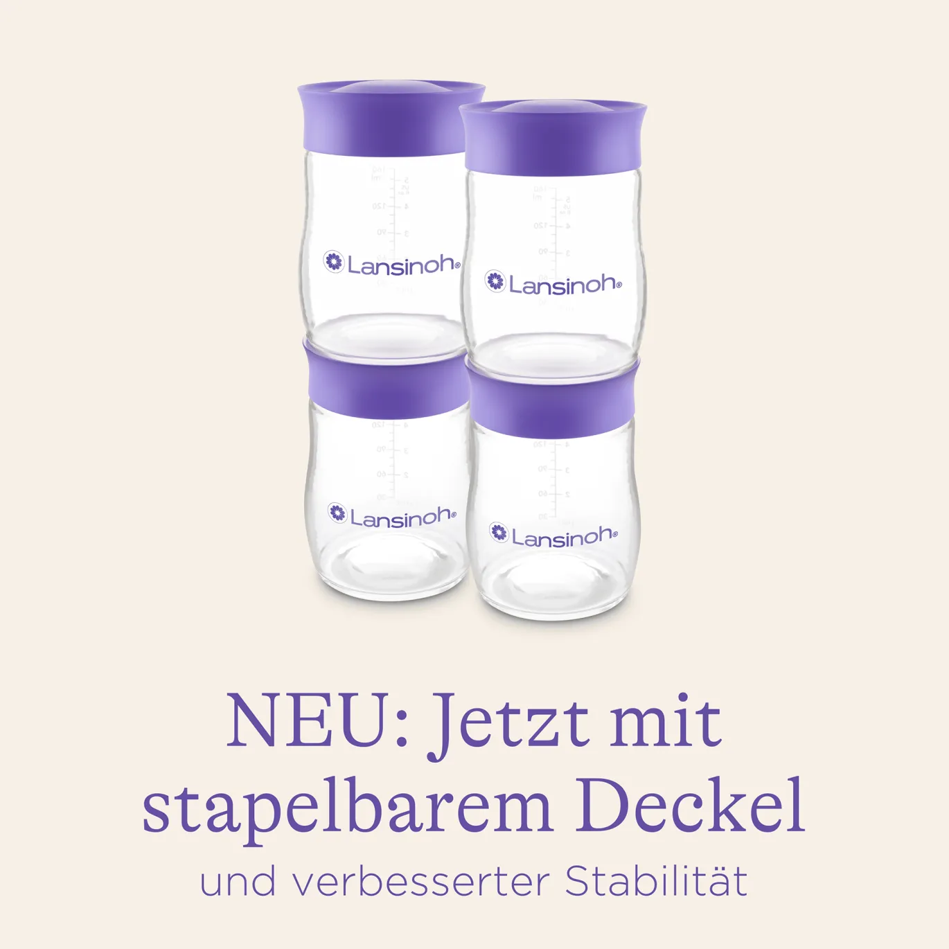 Muttermilchflaschen 4 x 160 ml