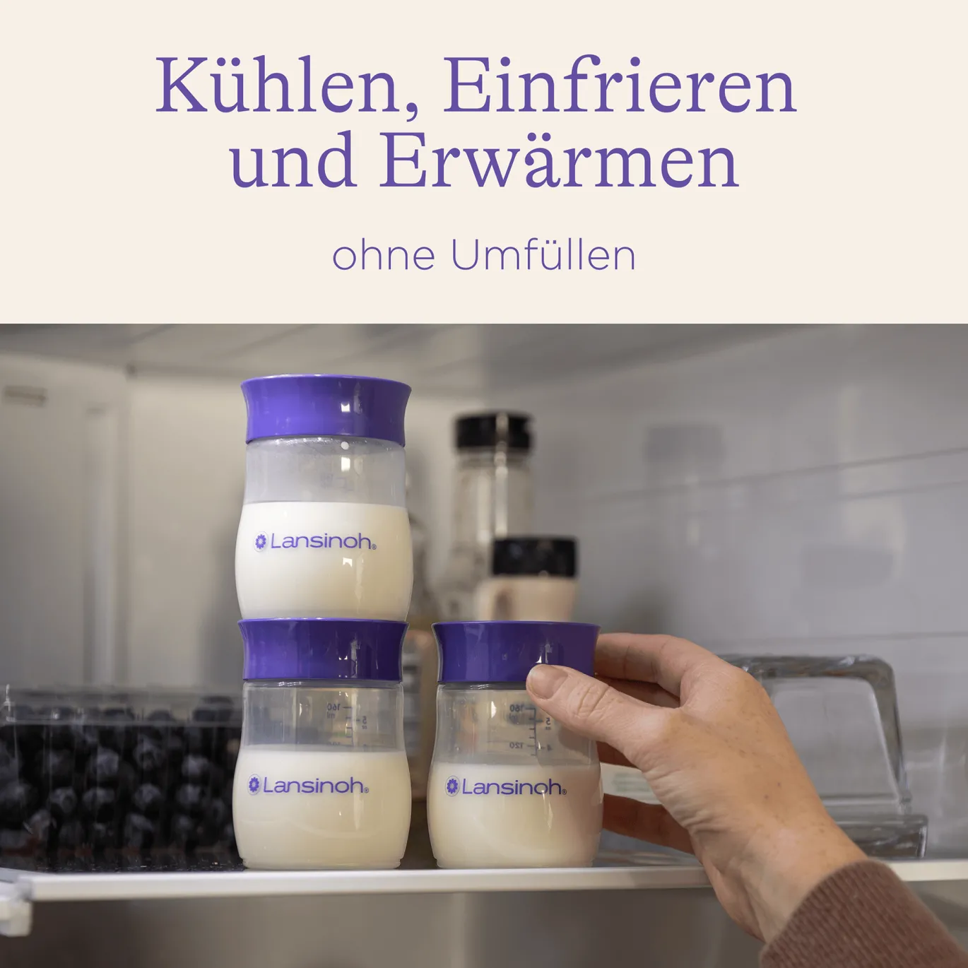 Muttermilchflaschen 4 x 160 ml