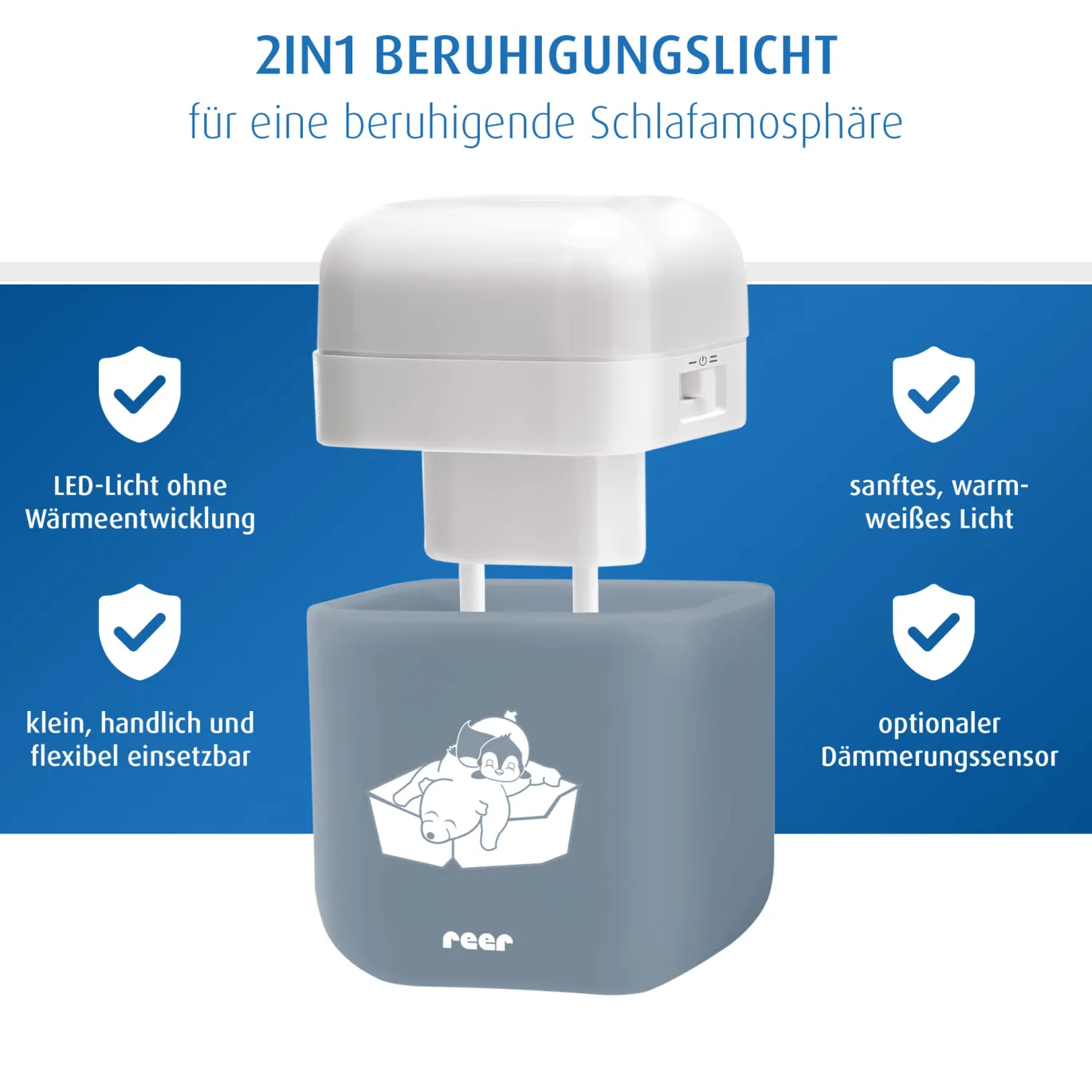 Nachtlicht 2in1 SleepLight Eisbär