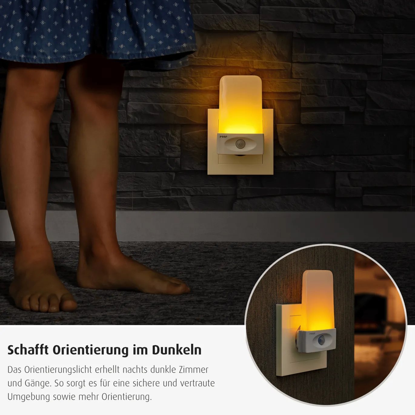 Nachtlicht NightGuide mit Bewegungssensor