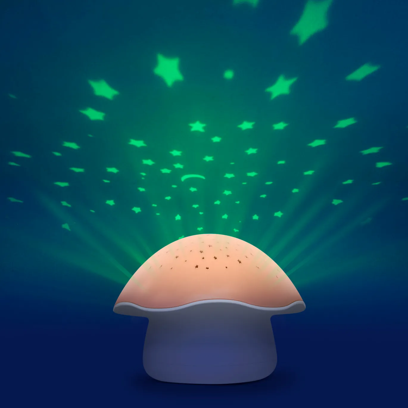 Nachtlicht Pilz mit Projektor