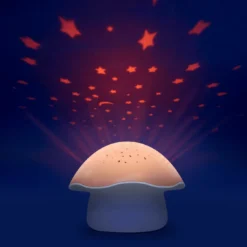 Nachtlicht Pilz mit Projektor