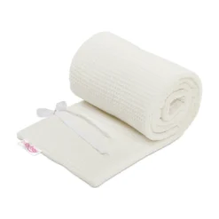 Nestchen Waffelpiqué Ivory
