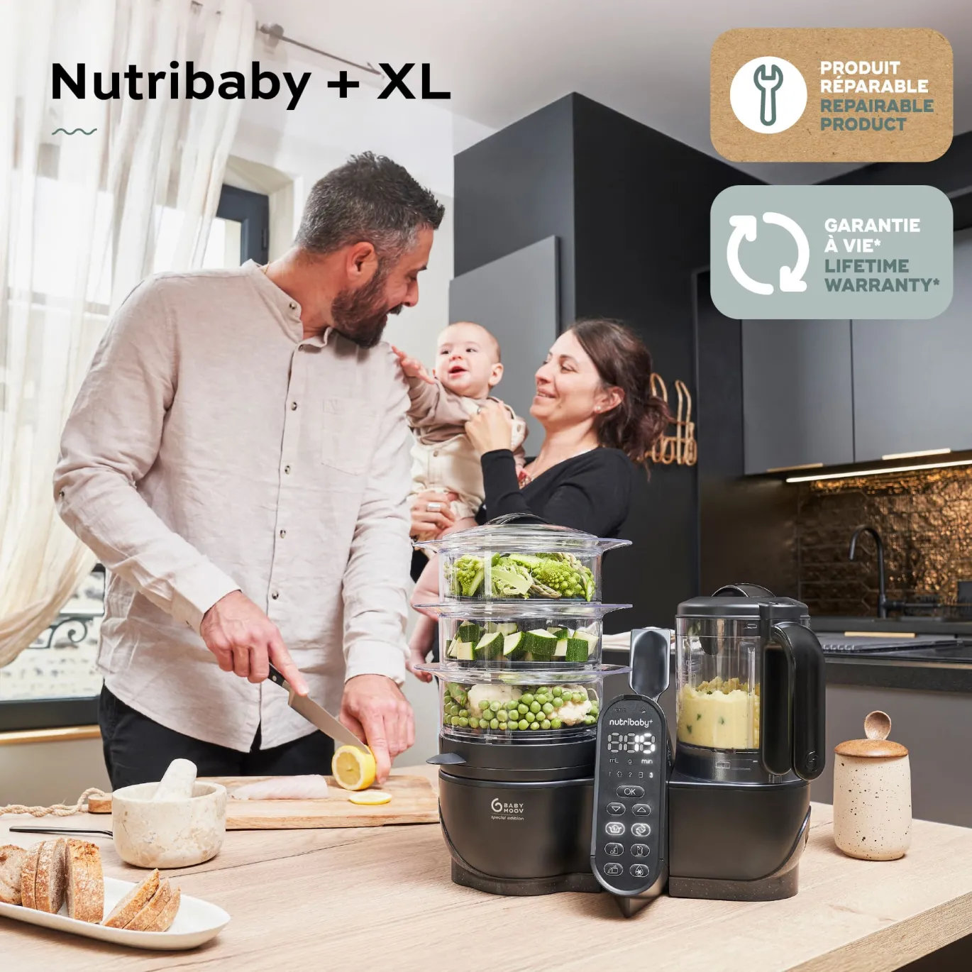 Nutribaby + XL Mineral Black