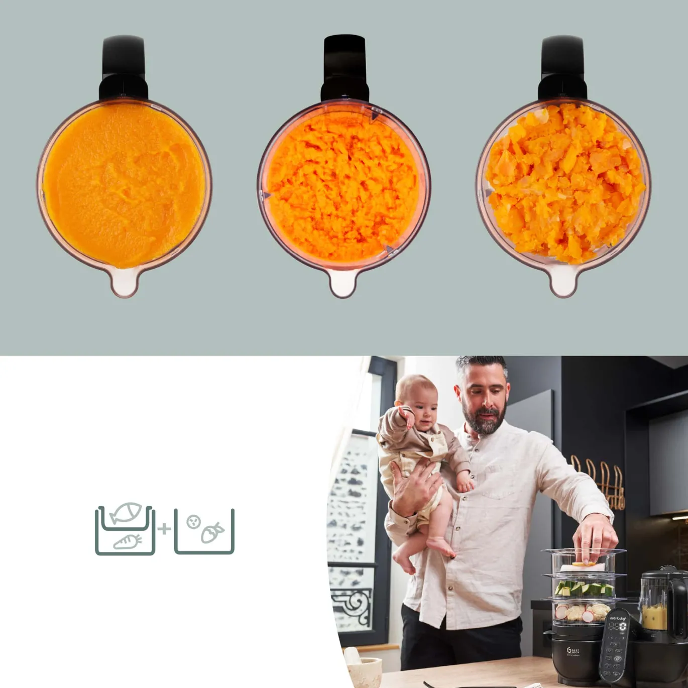 Nutribaby + XL Mineral Black