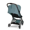 Orfeo Stormy Blue mit Rahmen in Taupe 26