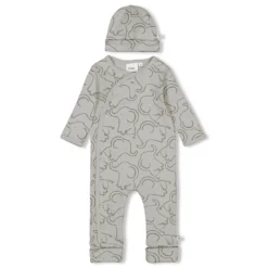 Overall mit Mütze Elefant