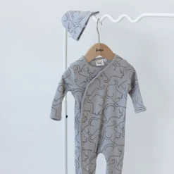 Overall mit Mütze Elefant