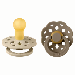 Pacifier Boheme 2er Pack Latex 0-6 Monate Vanilla Oak