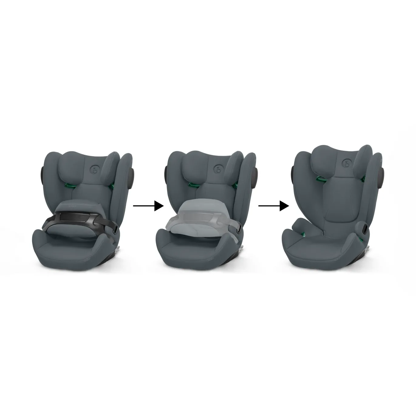 Pallas B3 i-Size Cobblestone Grey