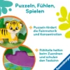 Play+ magnetisches Holz-Fühl-Puzzle: Dschungel