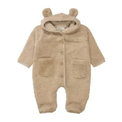 Plüsch-Overall mit Öhrchen