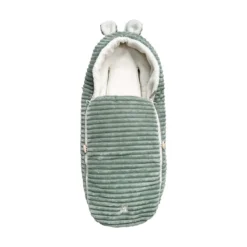 PLUSHY Babyschalen Fußsack Mineral Green
