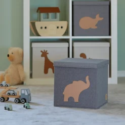 Premium Spielzeugkiste Elefant