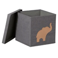 Premium Spielzeugkiste Elefant