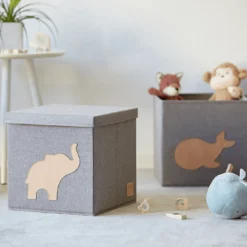 Premium Spielzeugkiste Elefant