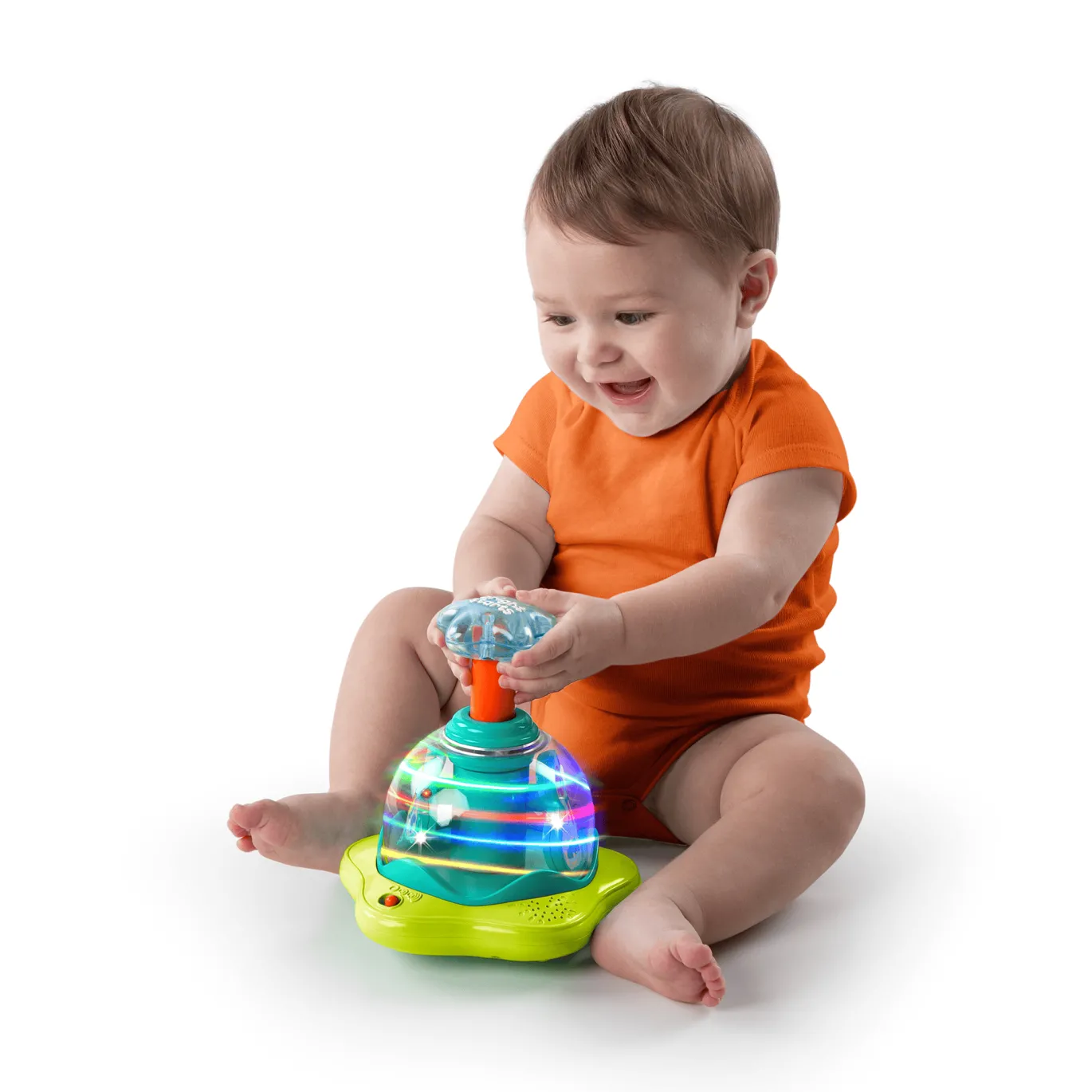 Press & Glow Spinner