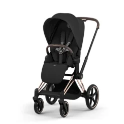 Priam Comfort Sepia Black mit Rahmen in Rosegold 26