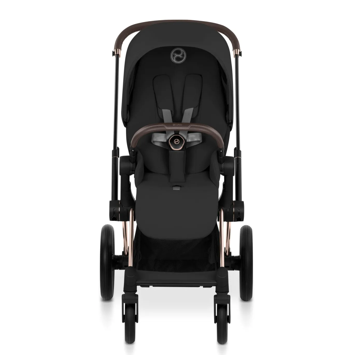 Priam Comfort Sepia Black mit Rahmen in Rosegold 26