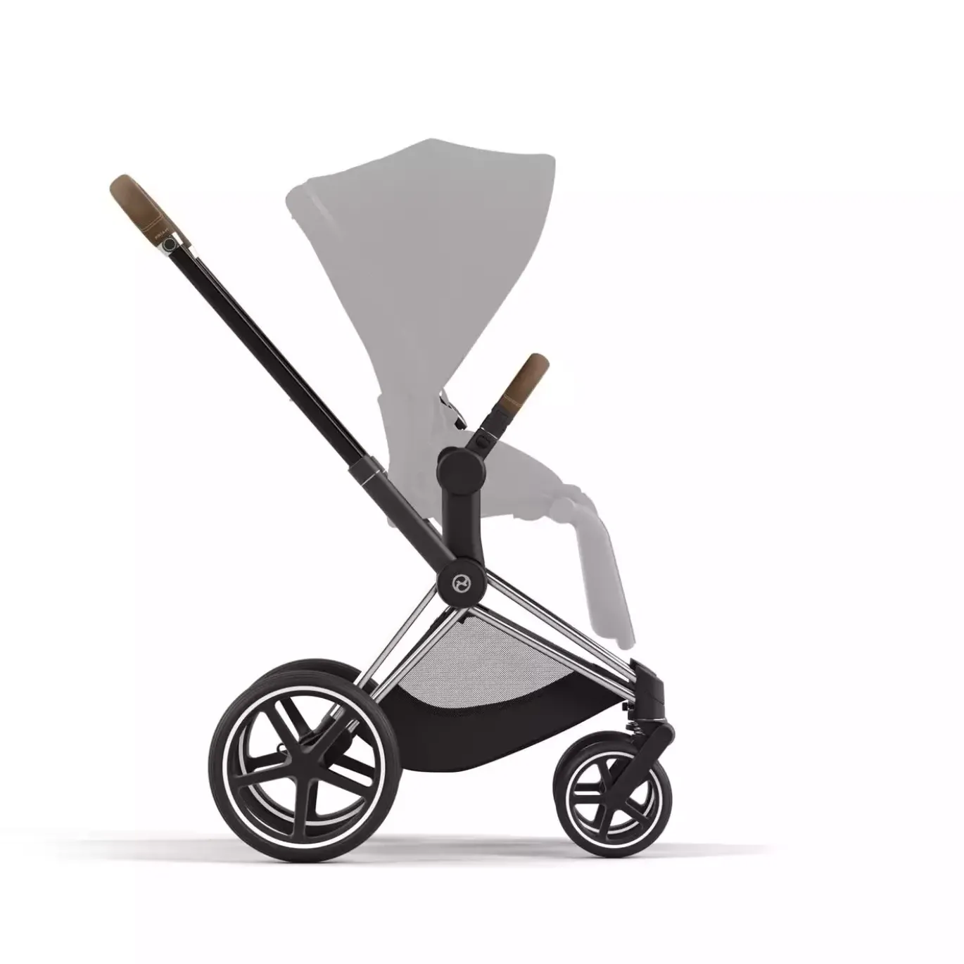 Priam Rahmen Chrome Brown