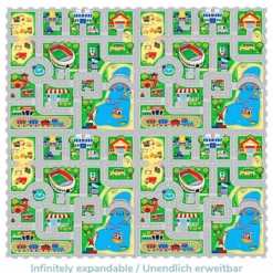 Puzzlematte City