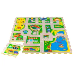 Puzzlematte City