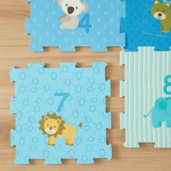 Puzzlematte Tiere und Zahlen