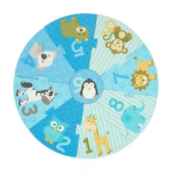 Puzzlematte Tiere und Zahlen