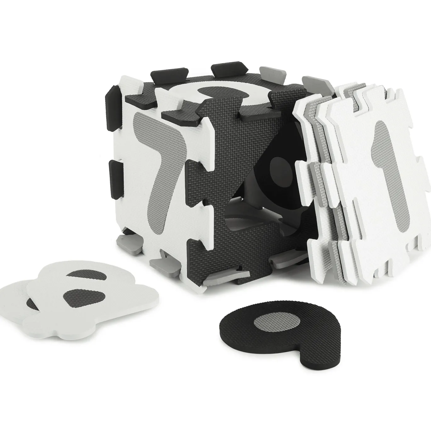 Puzzlematte Zahlen Hermelin