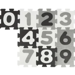 Puzzlematte Zahlen Hermelin