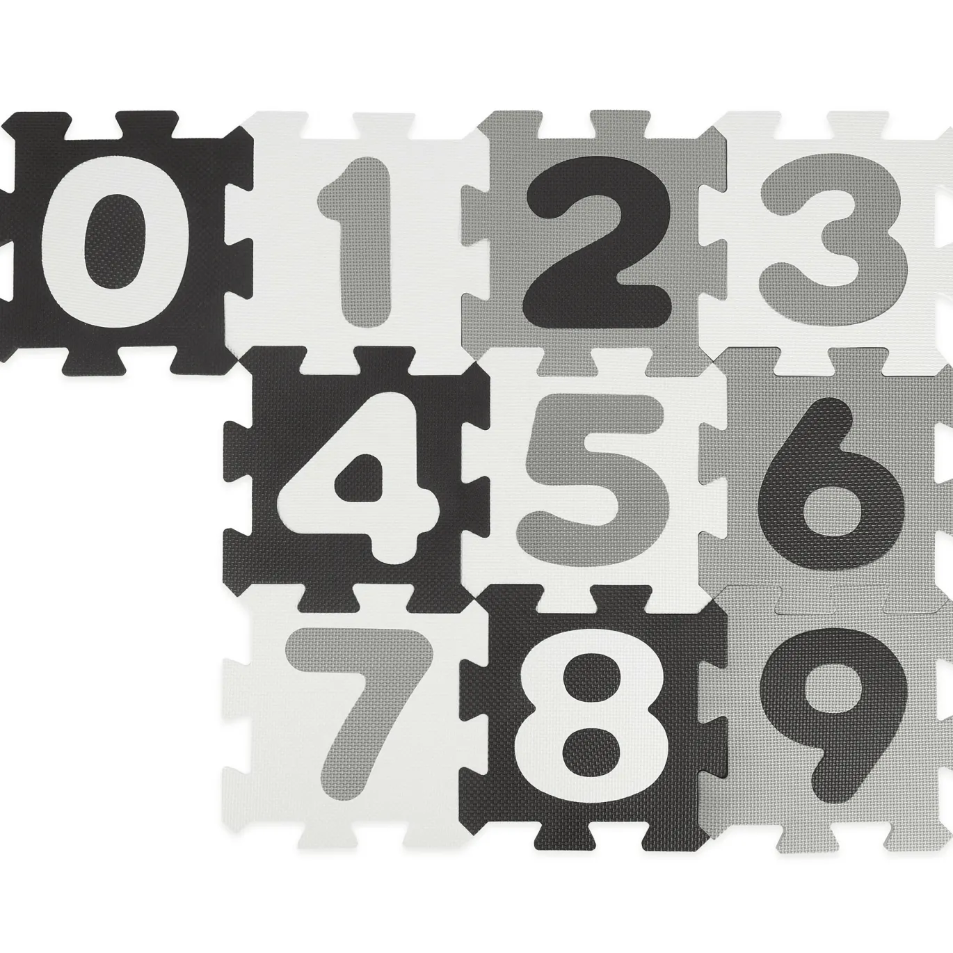 Puzzlematte Zahlen Hermelin
