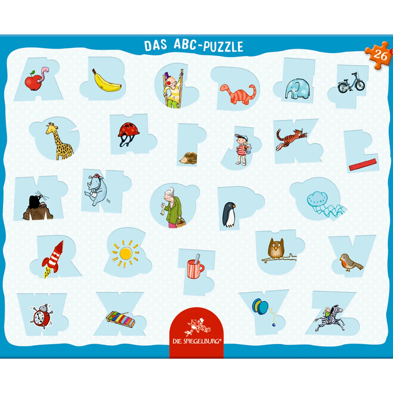 Rahmenpuzzle Das ABC