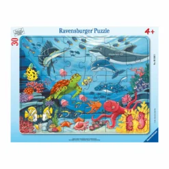 Rahmenpuzzle Unten im Meer