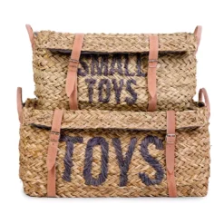 Rattan Aufbewahrungsbox 2er Set