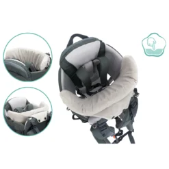 Rückentrage Adventure Grau Melange