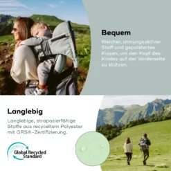 Rückentrage Moov & Hike Green