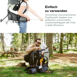 Rückentrage Moov & Hike Green