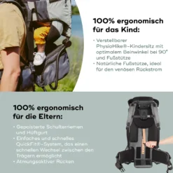 Rückentrage Moov & Hike Green
