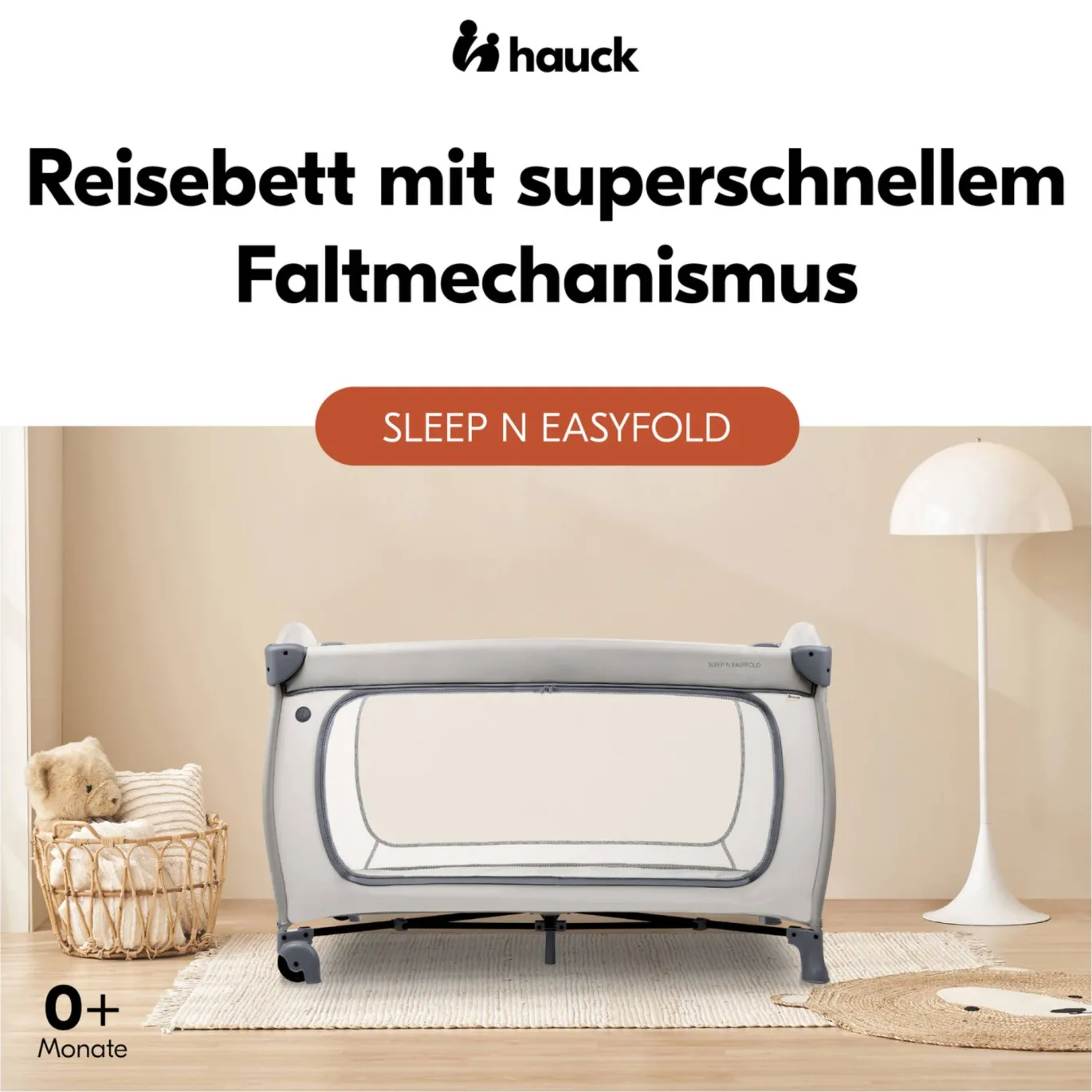 Reisebett Sleep N Easyfold Dark Grey