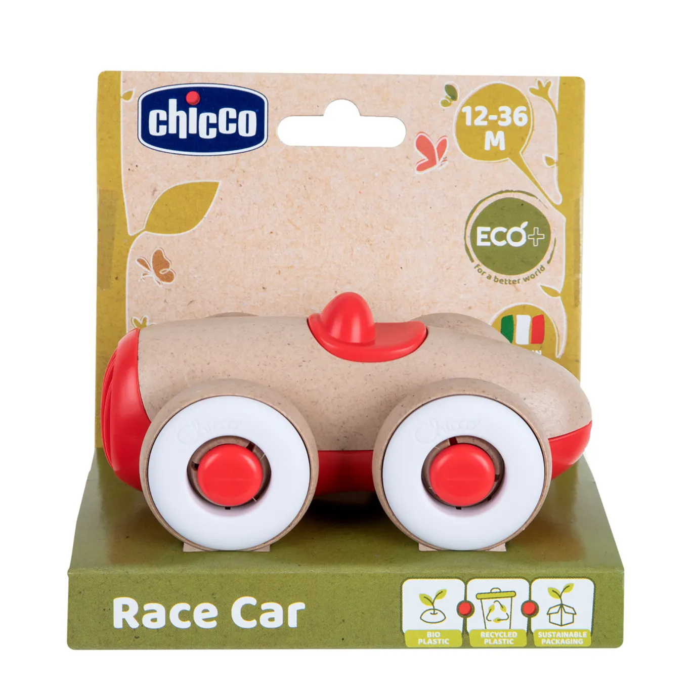 Retro Car Eco+ Rot