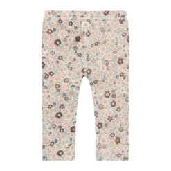 Ripp-Leggings Blümchen