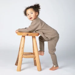 Ripp-Leggings Sand