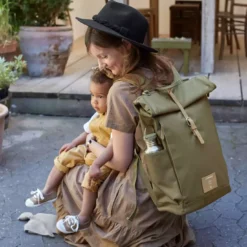 Rolltop Backpack Green Label